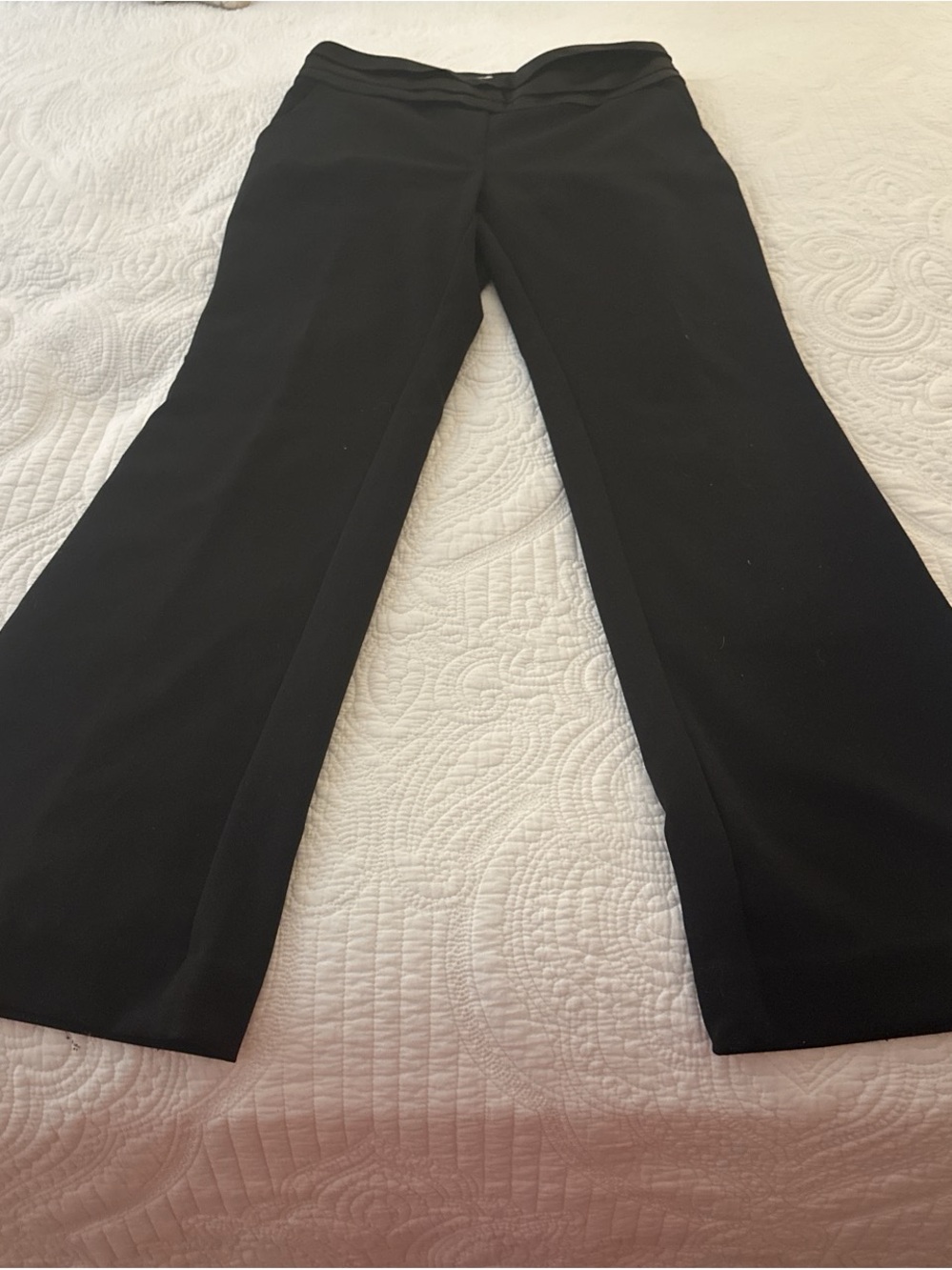 Maeve Black Boot Cut Dress Pants